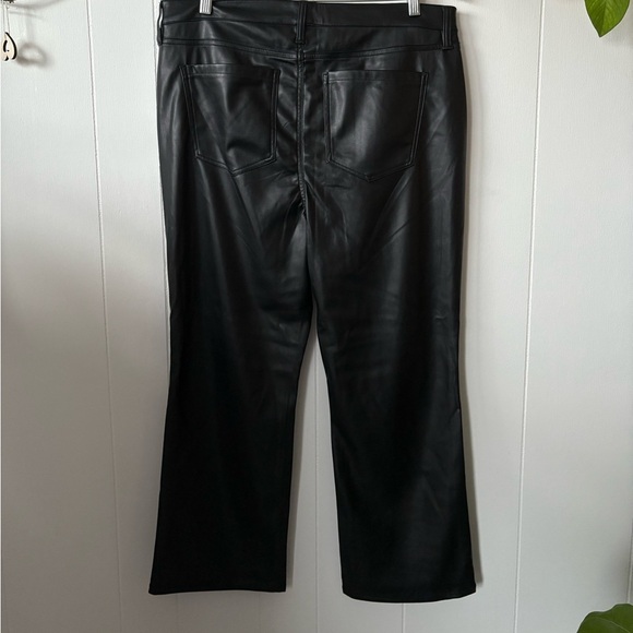 NWT Faux Leather Hannah Cropped Flare | Size 16 - Picture 6 of 6